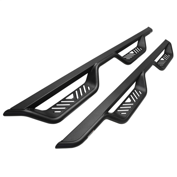 Westin 21-22 Ford Bronco 4-door Outlaw Nerf Step Bars - Bull Strap