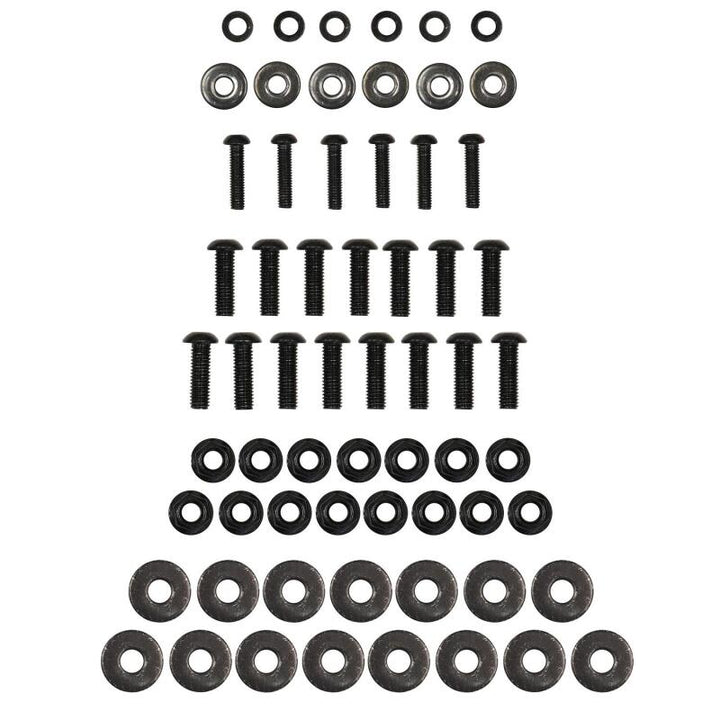 Westin 21-23 Ford Bronco 4dr (Excl. Sport) XTS Pinch Weld Covers - Tex. Blk - Bull Strap