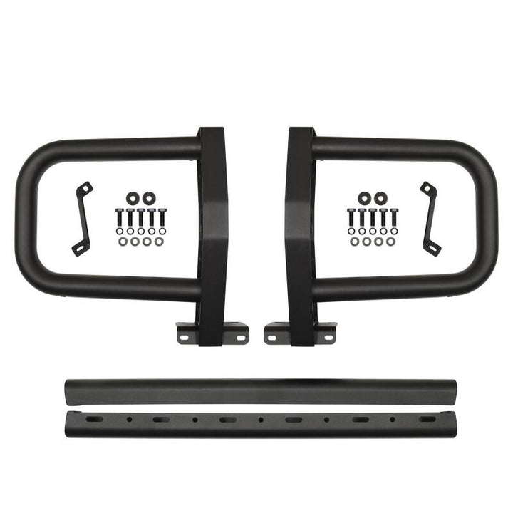 Westin 21-23 Ford Bronco (Excl. Bronco Sport)XTS Front Bumper Brush Guard for OEM Bumper - Tex Black - Bull Strap