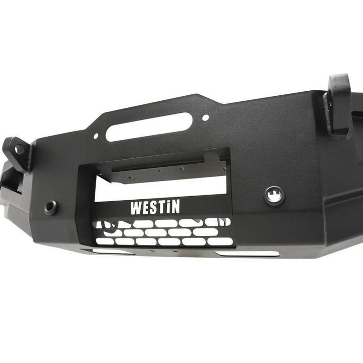 Westin 21-23 Ford Bronco(w/sensors excl. Bronco Sport) XTS Bumper - Textured Black - Bull Strap
