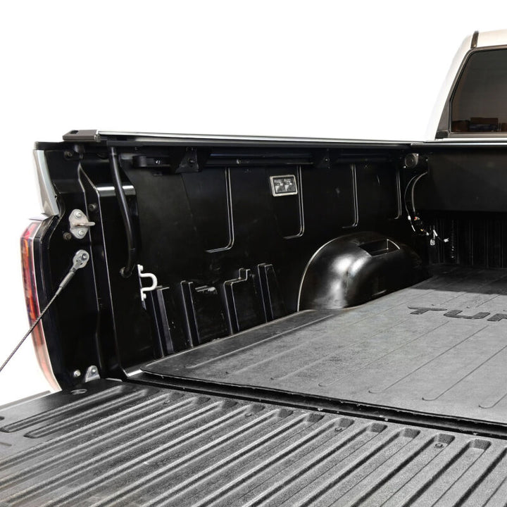 Westin 22-26 Toyota Tundra 5ft 5in. (66in.) Bed Electric Retractable Tonneau Cover - Black - Bull Strap
