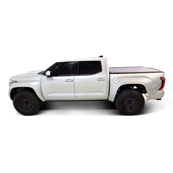 Westin 22-26 Toyota Tundra 5ft 5in. (66in.) Bed Electric Retractable Tonneau Cover - Black - Bull Strap