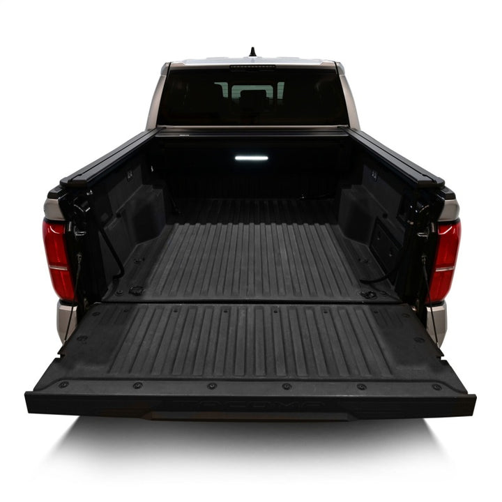 Westin 24-26 Toyota Tacoma 5ft. Bed Electric Retractable Tonneau Cover - Black - Bull Strap