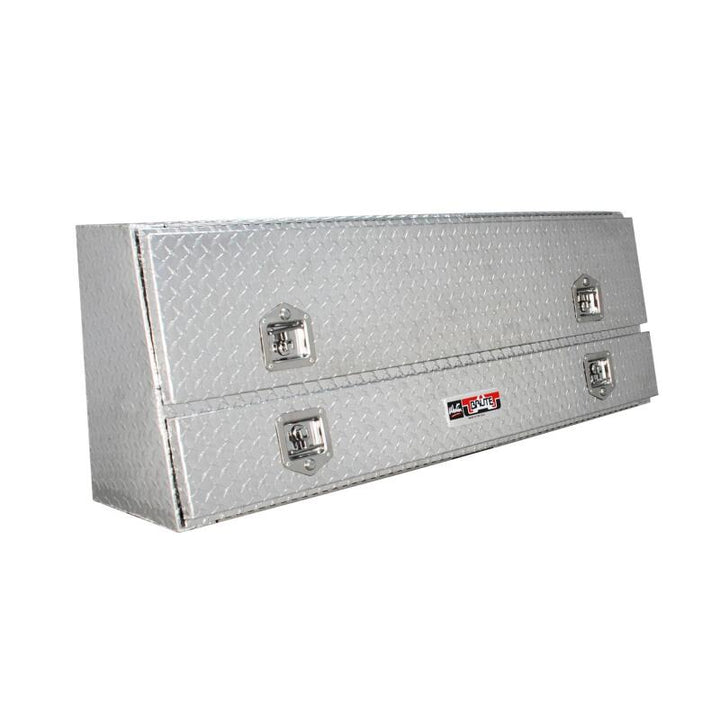Westin/Brute Contractor TopSider 60in w/ Doors - Aluminum - Bull Strap