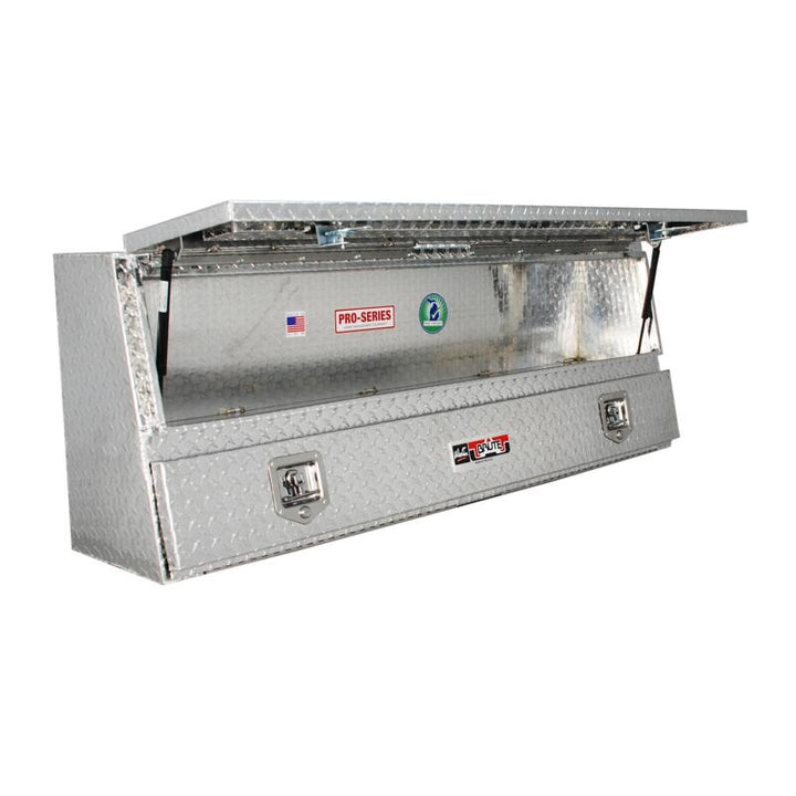 Westin/Brute Contractor TopSider 72in w/ Doors - Aluminum - Bull Strap