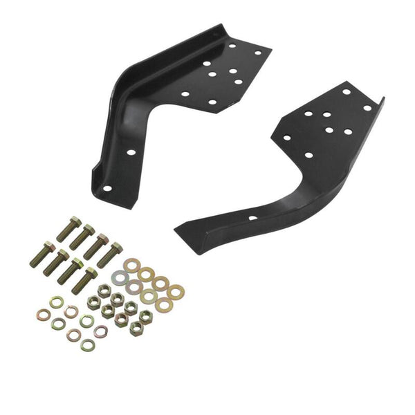 Westin/Fey 67-96 F-150/250LD / 67-98 Ford F-250 HD/350 Universal Bumper Mount Kit - Black - Bull Strap