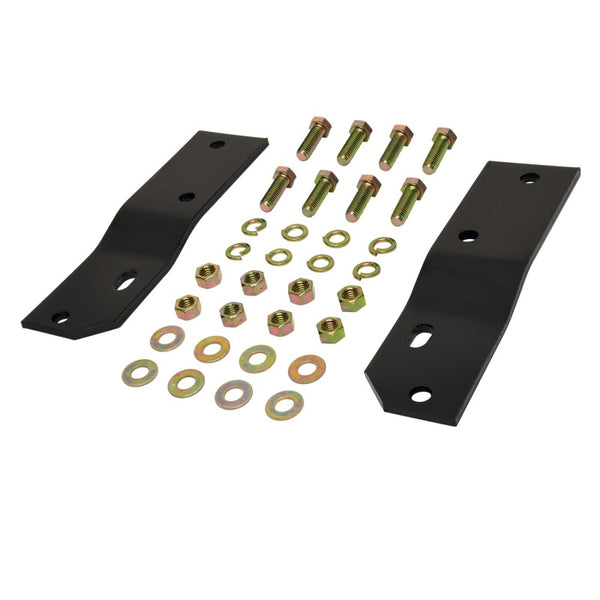 Westin/Fey 78-96 Ford Bronco Universal Aftermarket Bumper Mount Kit - Black - Bull Strap