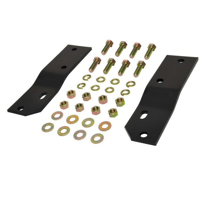 Westin/Fey 78-96 Ford Bronco Universal Aftermarket Bumper Mount Kit - Black - Bull Strap