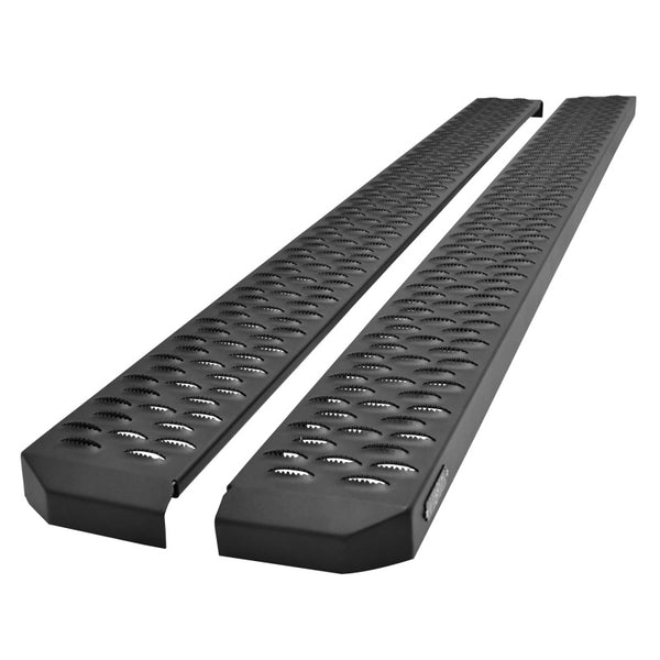 Westin Grate Steps Running Boards 75 in - Textured Black - Bull Strap