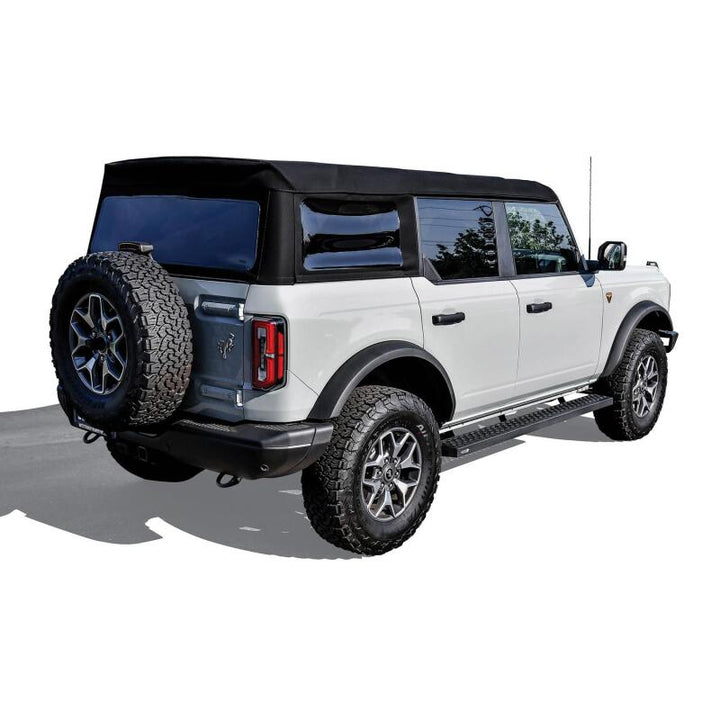 Westin Grate Steps Running Boards 75 in - Textured Black - Bull Strap