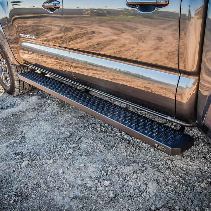 Westin Grate Steps Running Boards 79 in - Textured Black - Bull Strap