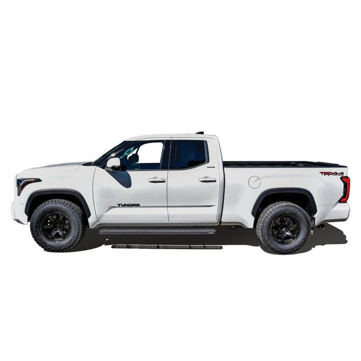 Westin Grate Steps Running Boards 79 in - Textured Black - Bull Strap