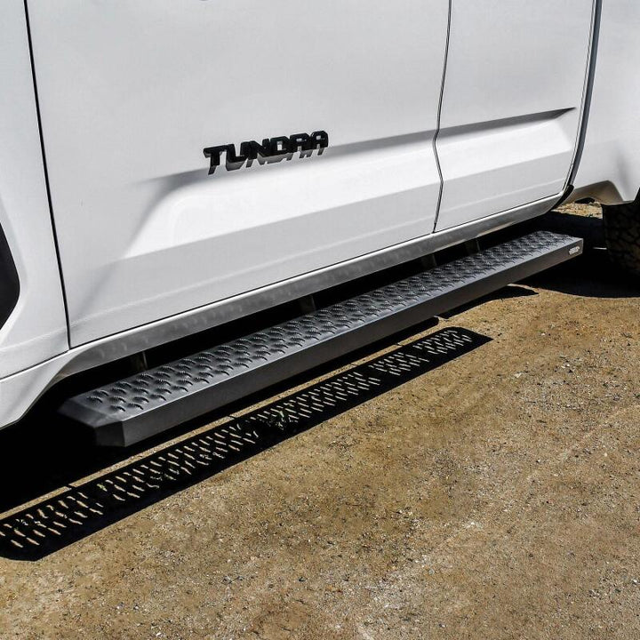 Westin Grate Steps Running Boards 79 in - Textured Black - Bull Strap
