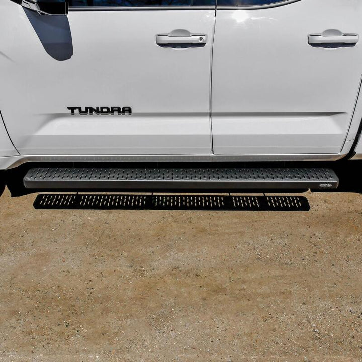 Westin Grate Steps Running Boards 79 in - Textured Black - Bull Strap