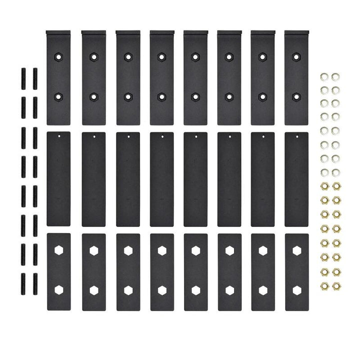 Westin Grate Steps Running Boards 90 in - Textured Black - Bull Strap