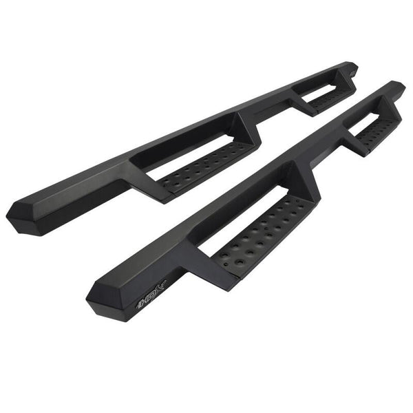 Westin/HDX 17-18 Ford F-150 SuperCrew Drop Nerf Step Bars - Textured Black - Bull Strap