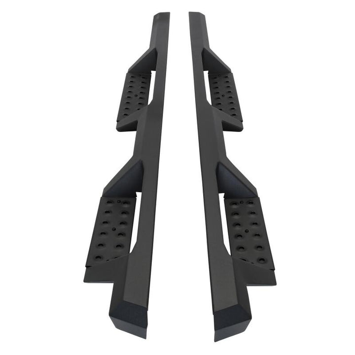 Westin/HDX 2021+ Ford Bronco Drop Nerf Step Bars - Textured Black - Bull Strap