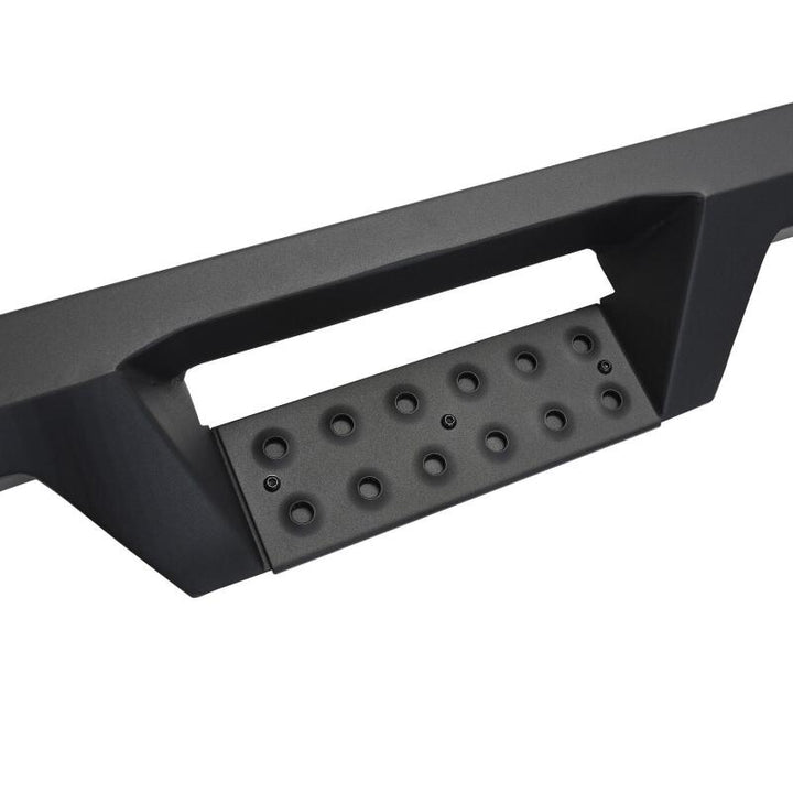 Westin/HDX 2021+ Ford Bronco Drop Nerf Step Bars - Textured Black - Bull Strap