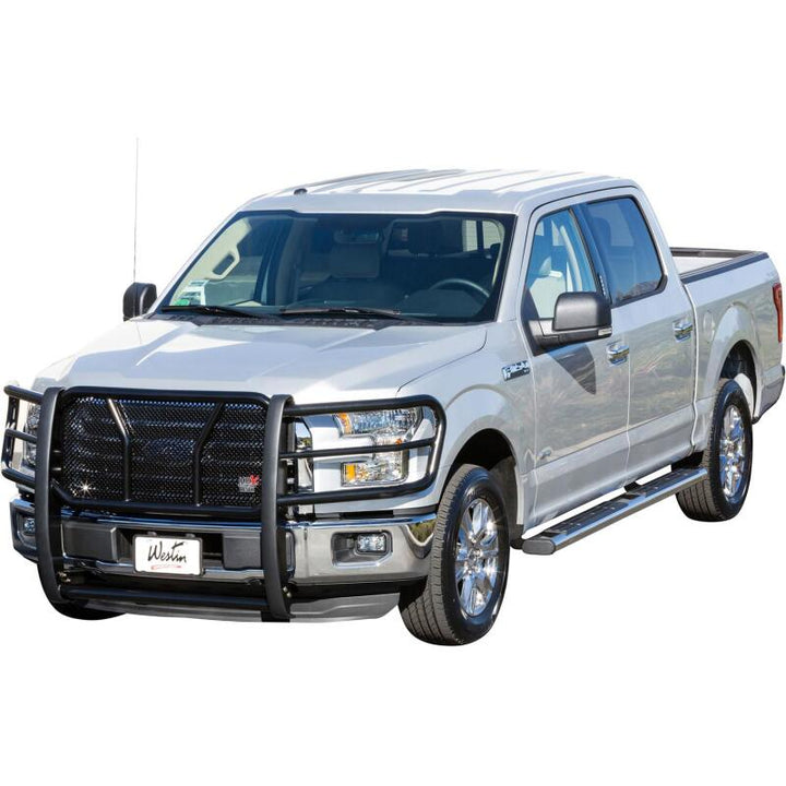 Westin Premier 6 in Oval Side Bar - Stainless Steel 75 in - Stainless Steel - Bull Strap