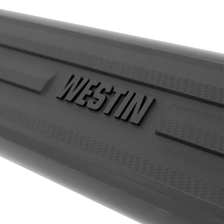 Westin Premier 6 in Oval Side Bar - Stainless Steel 75 in - Stainless Steel - Bull Strap