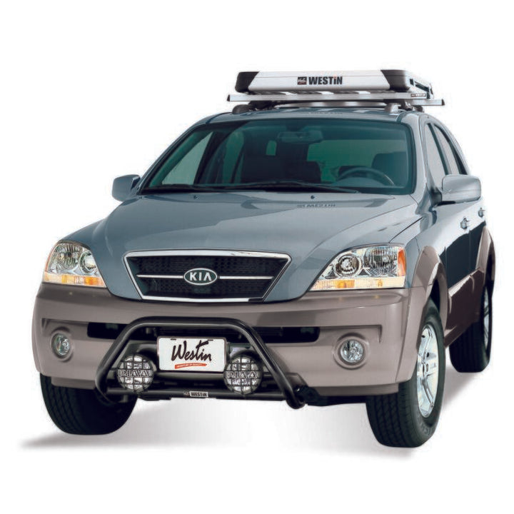 Westin Safari Light Bar Universal (10.75in mounting depth) - Black - Bull Strap