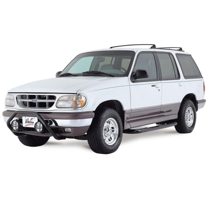 Westin Safari Light Bar Universal (14.75in mounting depth) - Black - Bull Strap