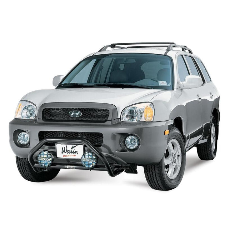 Westin Safari Light Bar Universal (14.75in mounting depth) - Black - Bull Strap