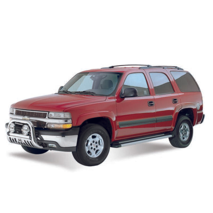Westin Sure-Grip Aluminum Running Boards 79 in - Brushed Aluminum - Bull Strap