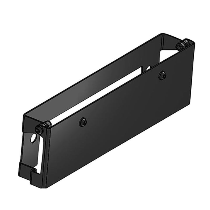 Westin Winch Mount License Plate Re-locator - Black - Bull Strap