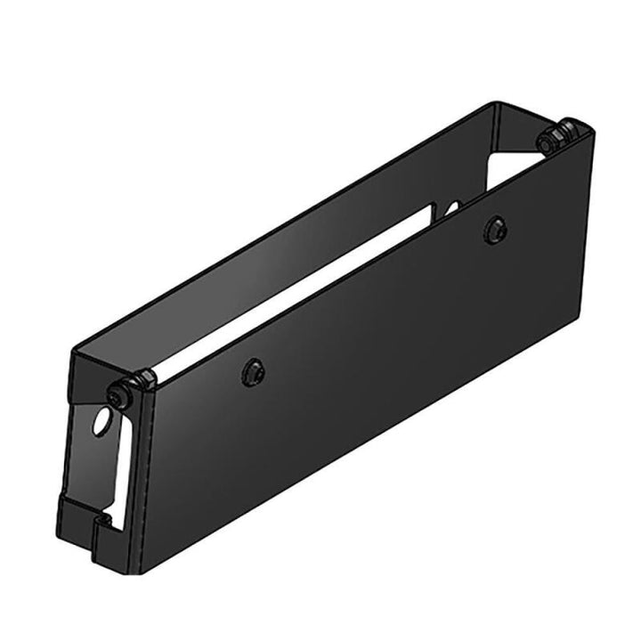 Westin Winch Mount License Plate Re-locator - Black - Bull Strap