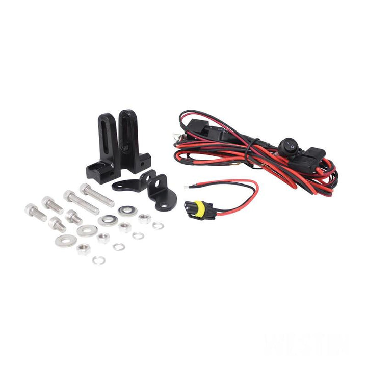 Westin Xtreme LED Light Bar Low Profile Single Row 20 inch Flex w/5W Cree - Black - Bull Strap