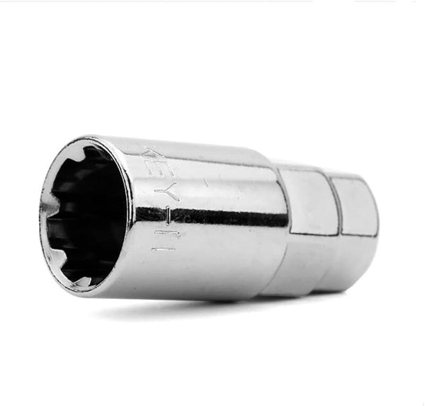 Wheel Mate Muteki Lock Key Adapter - Chrome - Bull Strap