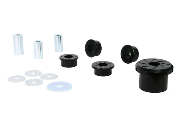 Whiteline 00-06 BMW 3 Series/03-21 BMW Z4 Rear Differential Mount Bushing Kit - Bull Strap
