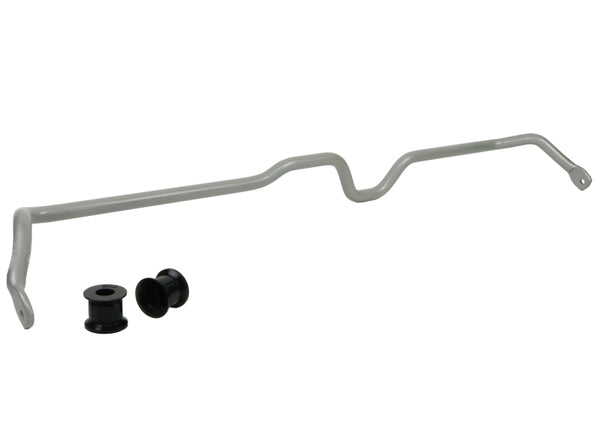 Whiteline 00-08 Mercedes-Benz C-Class Rear 22mm Heavy Duty Non-Adjustable Swaybar - Bull Strap