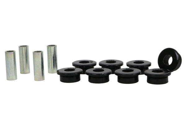 Whiteline 02-05 Honda Civic Si Rear Control Arm Lower Outer Bushing Kit - Bull Strap