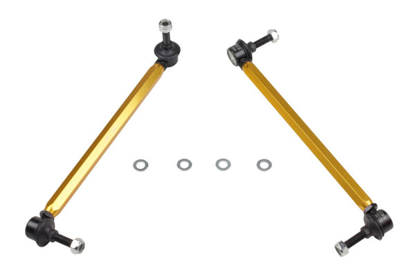 Whiteline 02-06 R53 & 06+ R56 Mini Cooper S  Front Swaybar link kit-adjustable ball end links - Bull Strap