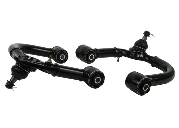 Whiteline 03-09 Lexus GX470 / 03-18 Toyota 4Runner Control Arms - Front Upper - Bull Strap