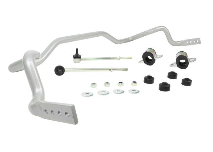 Whiteline 04-06 Pontiac GTO VX/VY Coupe Front Heavy Duty 4 Point Adjustable 30mm Swaybar - Bull Strap