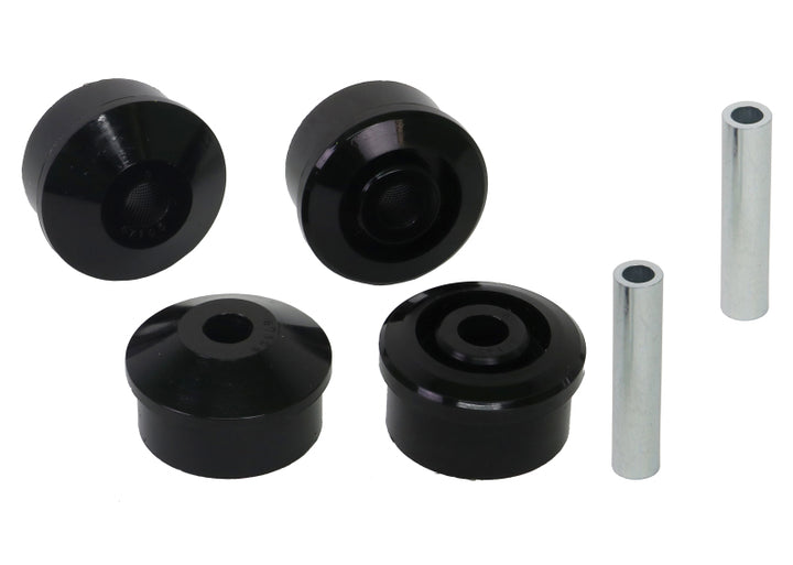 Whiteline 04-11 Chevrolet Aveo Rear Beam Axle Front Bushing Kit - Bull Strap