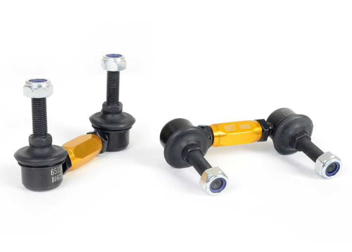 Whiteline 05-08 Subaru Legacy GT Rear Swaybar link kit-Adjustable Ball Link - Bull Strap