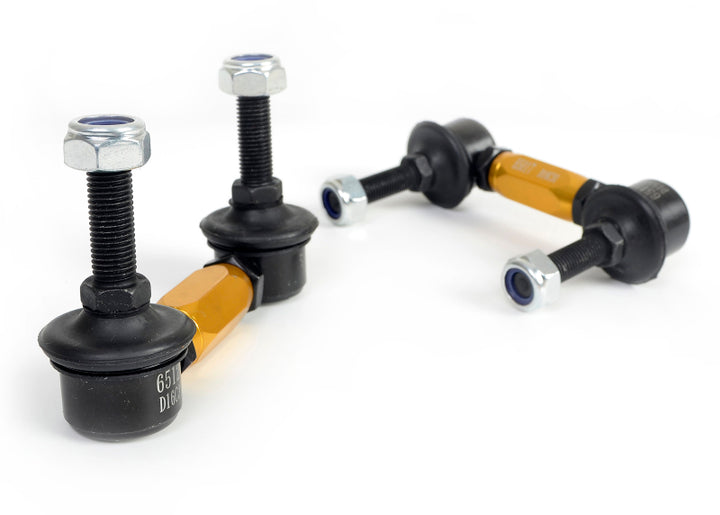 Whiteline 05-08 Subaru Legacy GT Rear Swaybar link kit-Adjustable Ball Link - Bull Strap