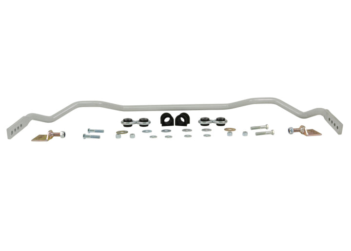 Whiteline 05/83-05/87 Toyota Corolla AE86 Front 24mm Heavy Duty Adjustable Swaybar - Bull Strap