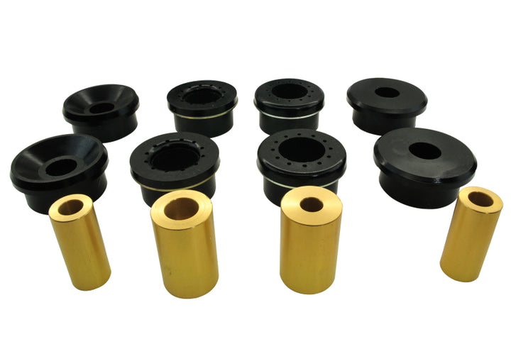 Whiteline 05+ BMW 1 Series / 3/05-10/11 BMW 3 Series Rear Crossmember-Front & Rear Mount Bushing - Bull Strap
