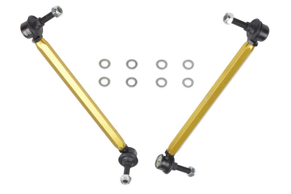 Whiteline 05+ BMW 1 Series/3 Series HD Front Swaybar End Link Assembly (Non AWD iX Models) - Bull Strap