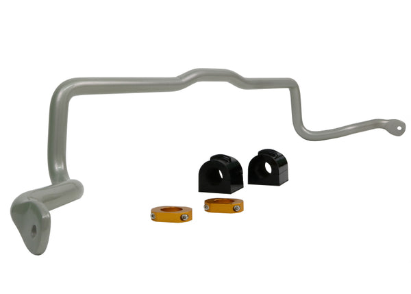 Whiteline 05+ Mazda 3 BK / 07+ Mazdaspeed3 Hatch FWD Front 24mm X-Heavy Duty Swaybar - Bull Strap