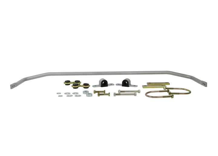 Whiteline 05+ Toyota Yaris Rear 22mm Heavy Duty Adjustable Swaybar - Bull Strap