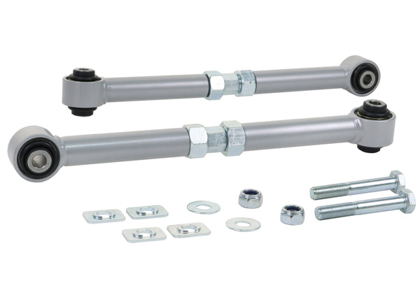Whiteline 07+ Lancer EVO X (excl Ralliart) Rear Control Arm Adjust. Camber - Bull Strap