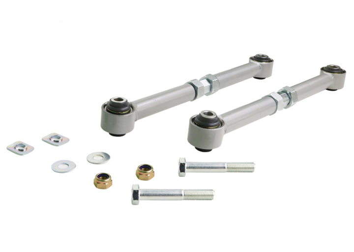Whiteline 07+ Lancer EVO X (excl Ralliart) Rear Control Arm Adjust. Camber - Bull Strap