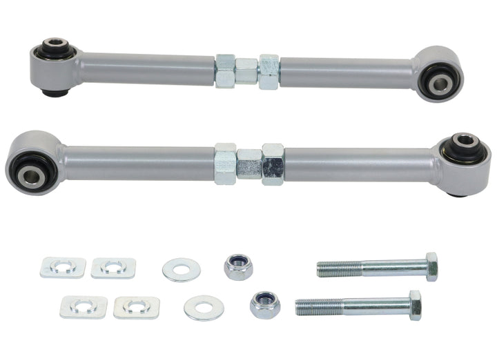 Whiteline 07+ Lancer EVO X (excl Ralliart) Rear Control Arm Adjust. Camber - Bull Strap