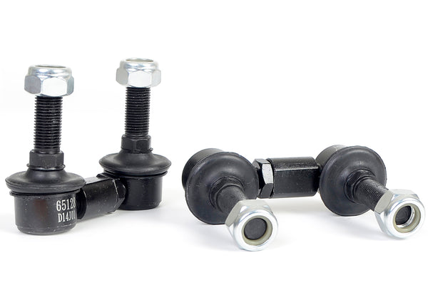 Whiteline 07+ Nissan Skyline R35 GT-R Front Swaybar link kit h/duty-adjustable steel ball - Bull Strap
